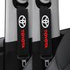 2pcs Car interior stickers Seat Belt Cotton Safety Belt Shoulder Cover  for Toyota Corolla Camry Rav4 Yaris Hilux Prius Auris