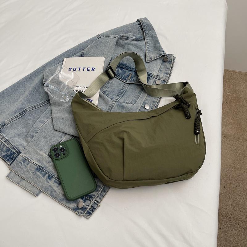 Сумка хобо женская сумка через плечо большая вместительная сумка через плечо однотонная спортивная сумка