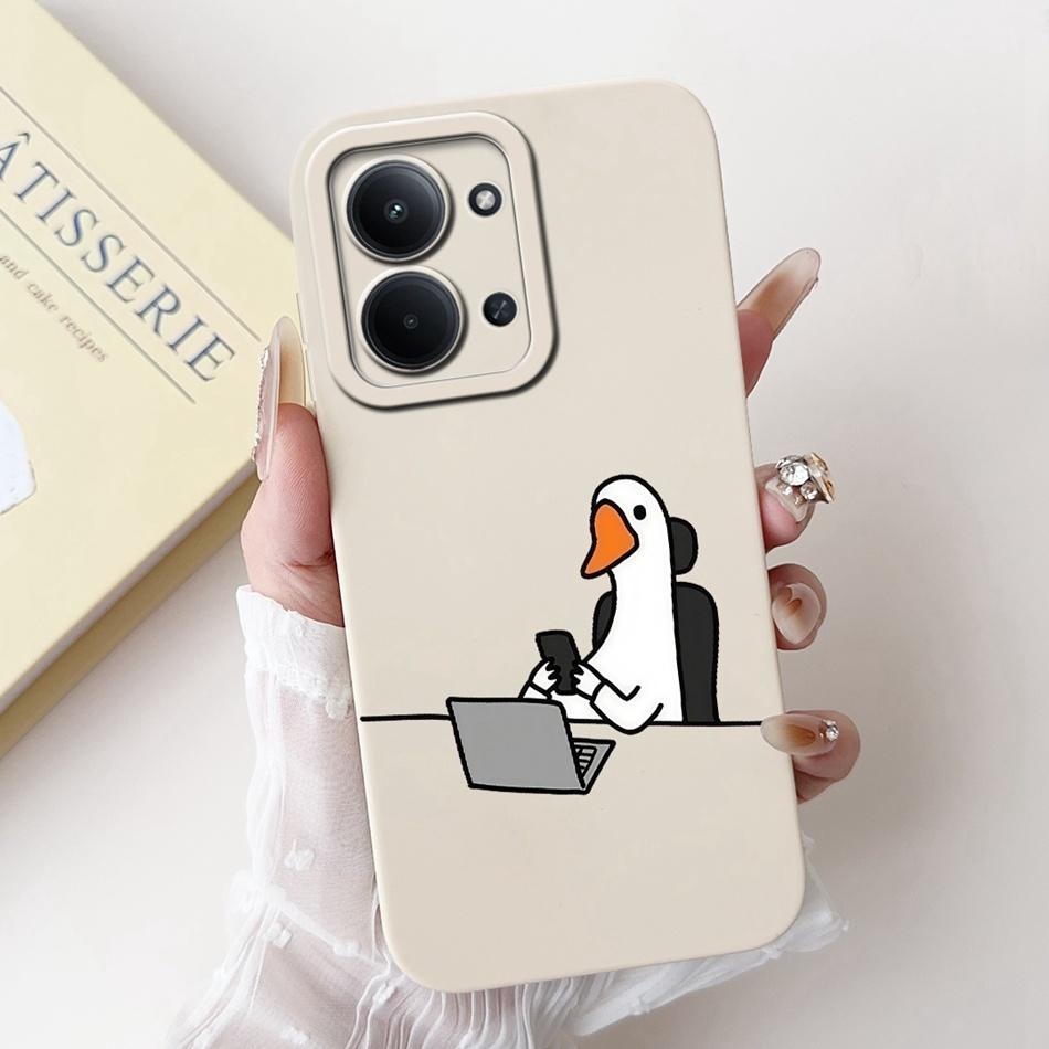 Для Xiaomi Poco C85 4G Милый Кролик Кошка Мультяшный Чехол Для Poco C85 C 85 4G Ударопрочный Мягкий Силиконовый Чехол