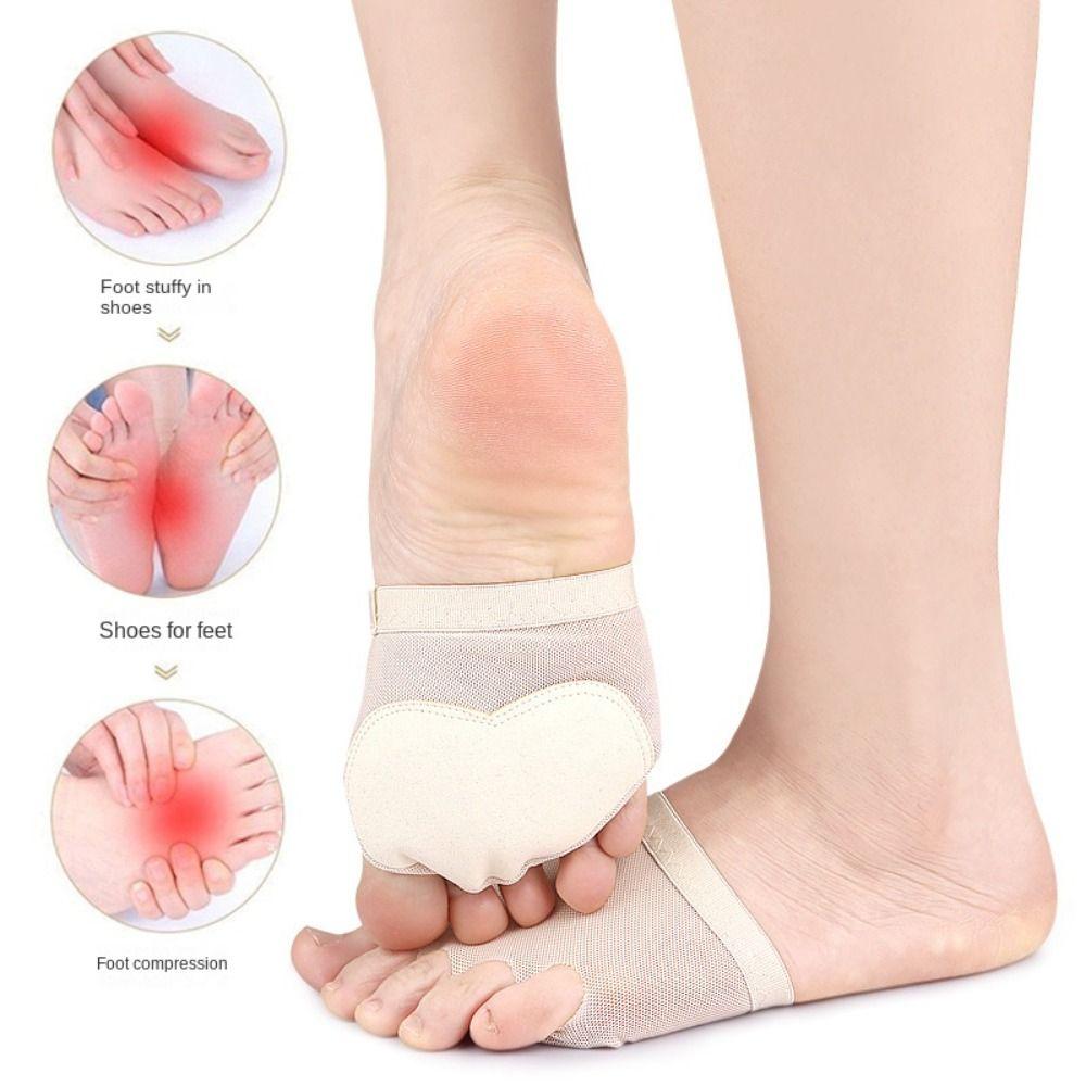 1 пара ударопрочных танцевальных подошв с дышащими плюсневыми подушечками, аксессуары для балетных полутапочек