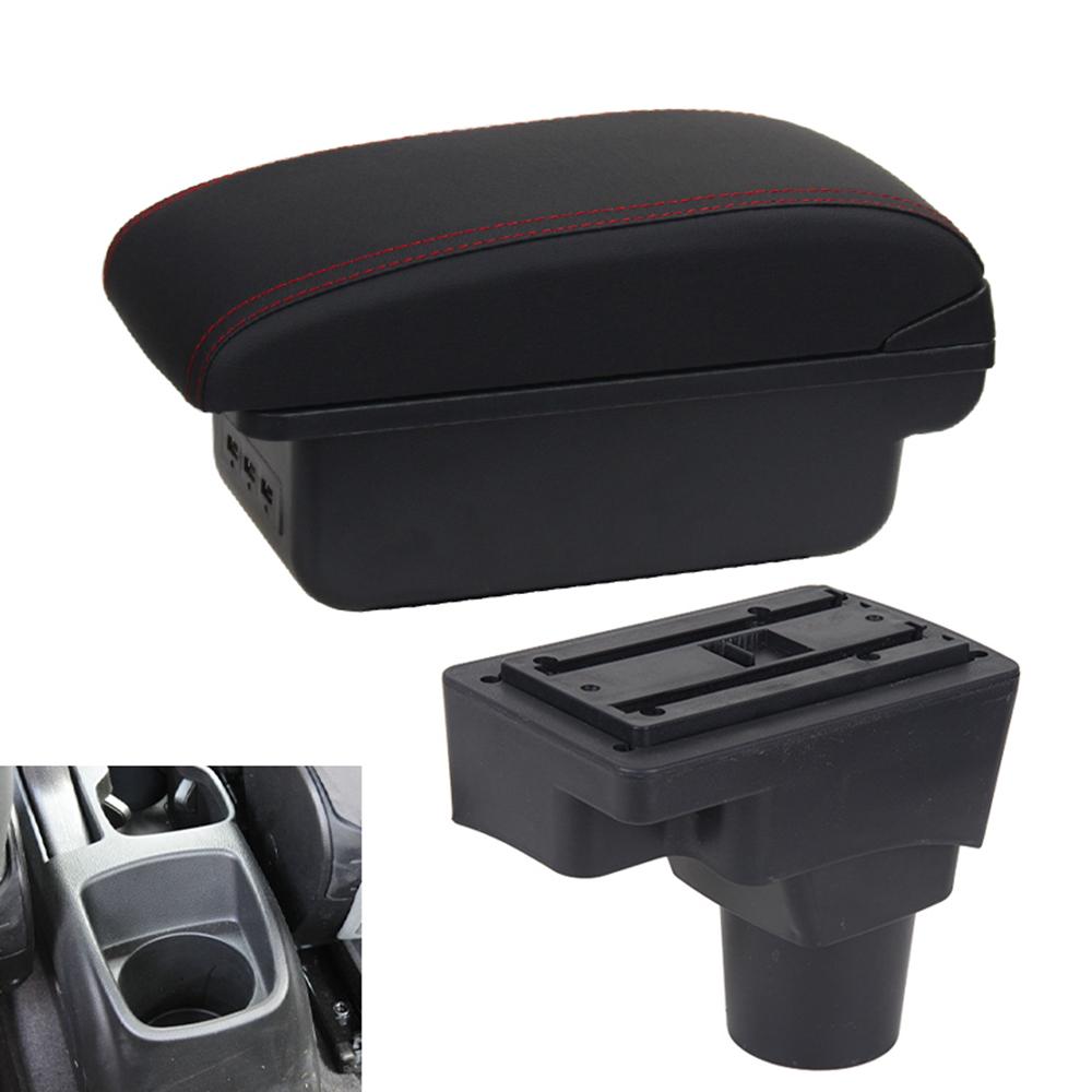 For Chevrolet Sonic For Chevrolet Aveo Car Armrest Box Retrofit Parts Accessories Interior Details Cup Holder USB Interface