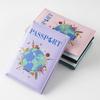 2025 New UV Color Print Global Passport Cover Ticket Clip Passport Holder Id Card Holder Passport Covers Travel Accessories