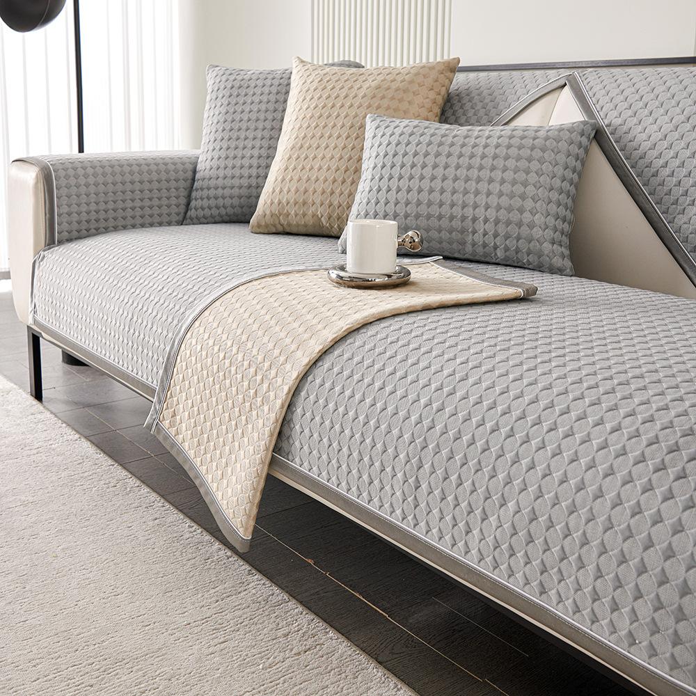 Подушка для дивана Ice Silk Cool Summer, простая, доступная, роскошная, модная, нескользящая, стираемая в стиральной машине, с защитой от царапин, чехол для детского слинга