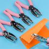 Mini Binding Stationery Heart Circle Shape Single Hole Hole Punch Paper Cutter Hand Tool