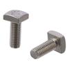 2pcs M8 X 20mm / M8 X 0.79" Square Head Bolt 304 Stainless Steel Fully Thread Machine Screws