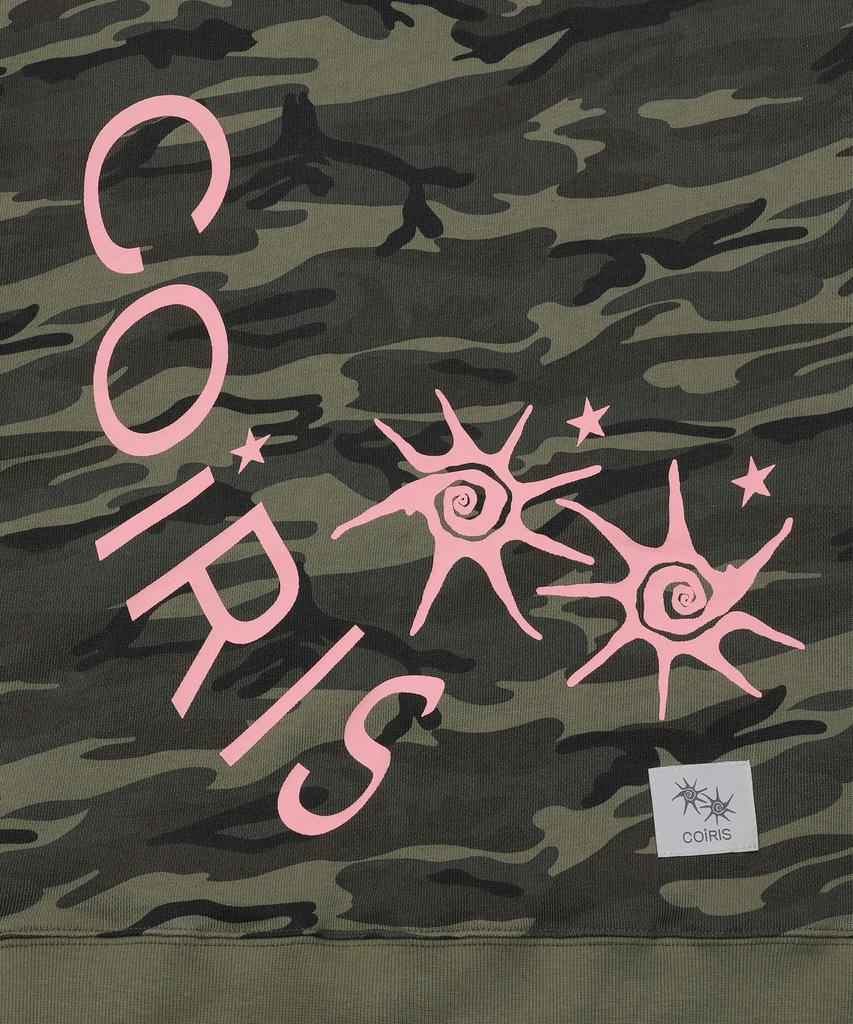 Худи унисекс Coiris Grime Setup Camo с двусторонней молнией