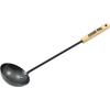 Yoshikawa Cookpal Chinese Ladle, Black, 40.8cm, Made In Japan, YJ2487
