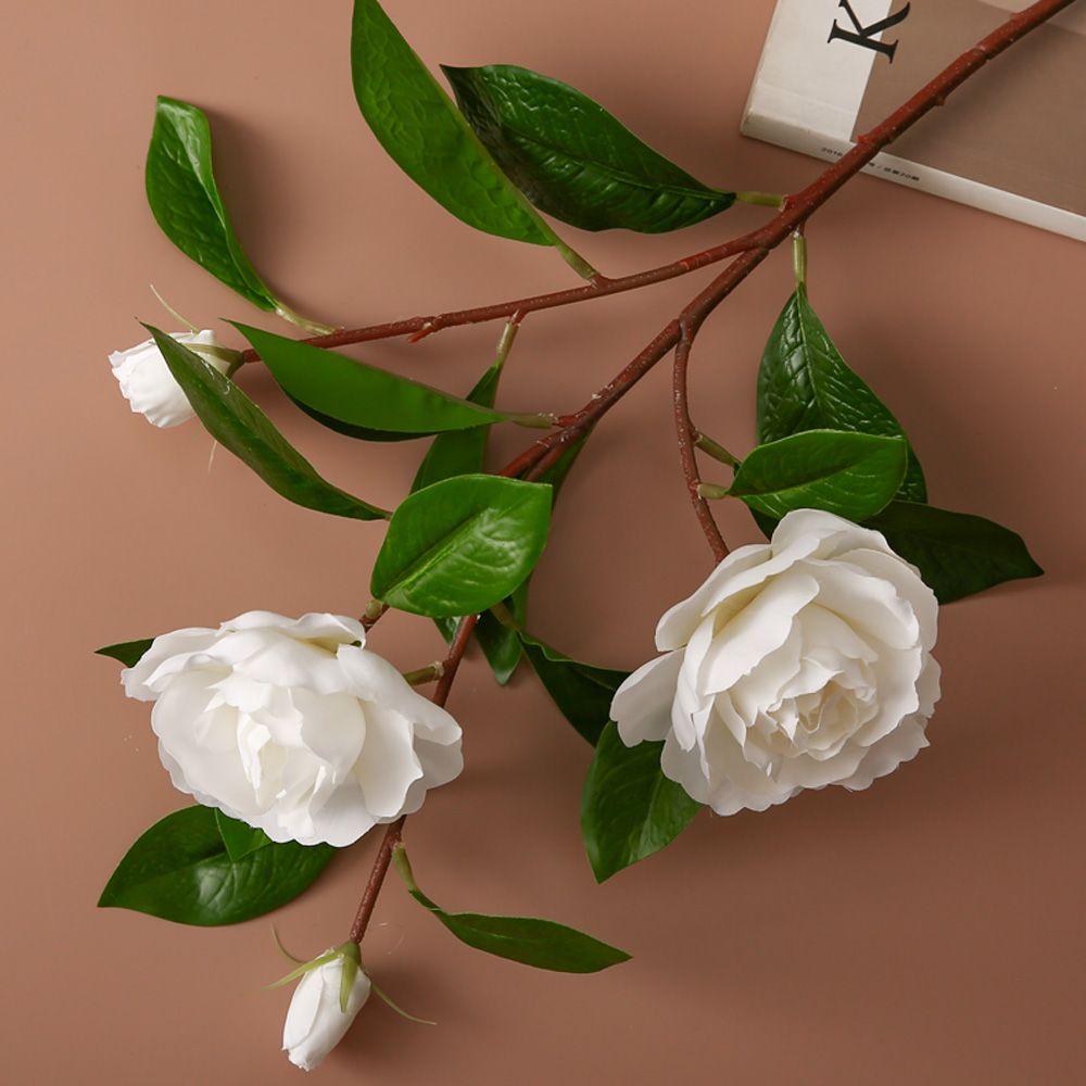 Wedding Decoration Fake Plants Fake Gardenia Table Arrangement Artificial Flowers Home Decor
