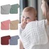 Six-Layer Gauze Burp Cloth Versatile Baby Essential On-the-Go Burp Cloth for Feeding Changing And Cleaning
