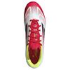 Adidas F50 Лига AG Короткие Резиновые Шипы HG Короткие Резиновые Шипы Противоскользящие Износостойкие Футбольные Бутсы Мужские Бело-Красные Кроссовки IE1235