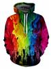 Men's Unisex Hoodie Pullover Hoodie Sweatshirt Hooded Outdoor Street Holiday 3D Print Casual Spring & Fall Clothing