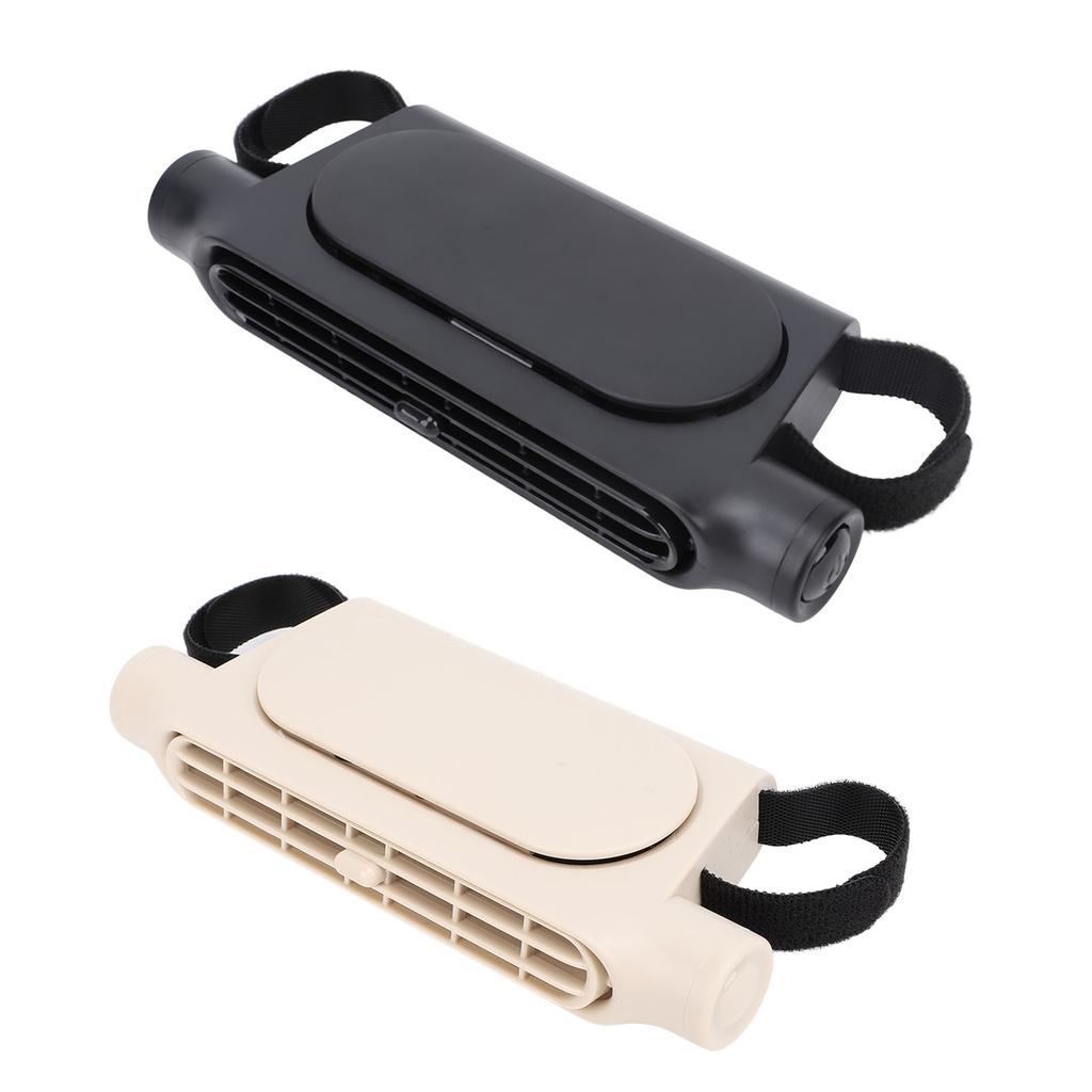 Вентилятор для автомобильного сиденья USB без лопастей, угол наклона 3 скорости, регулируемый тихий вентилятор для подголовника автомобиля для уличного отдыха