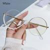 Ultralight Round Eyeglasses Blue Ray Blocking Frame Eyewear Anti-Blue Light Glasses  Office