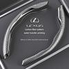 DJSZ3 Carbon fiber Car Steering Wheel Cover Non-slip Protective Pad For Lexus F SPORT ES RX NX LS UX LM LX GX LC RZ IS CT GS RC HS SC