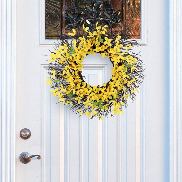Summer Wreath for Front Door, Wall, Wedding, Indoor and Outdoor Decorations