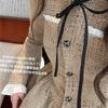 Women's Dresses 2023 New French Fashion Waist Design High-end Dress A-line Skirt Autumn and Winter Dress Chic and Elegant Ladies