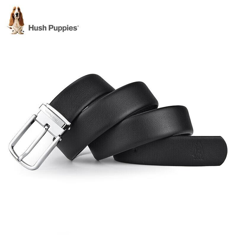 Мужской кожаный ремень Hush Puppies с пряжкой-пином