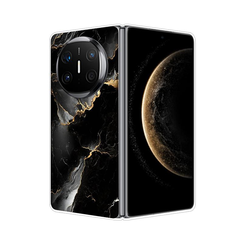 Чехол для HuaWei Mate X6 Мраморный Мягкий Жесткий ПК Оболочка Задняя Крышка Для HuaWei Mate X3 X5 X6 X2 Полное Покрытие Оболочка Телефона MateX6 Capa
