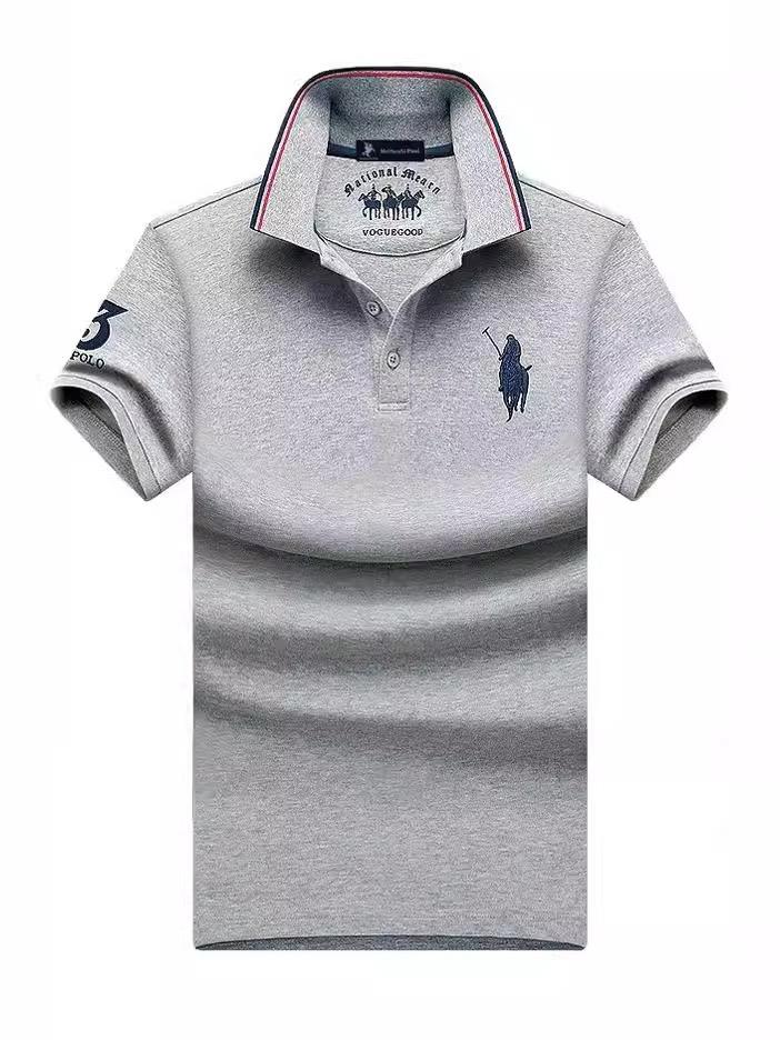 STORN Большой размер 6XL 100% Хлопок Мужские рубашки-поло С коротким рукавом Деловой повседневный Мужские футболки Вышивка Мужские футболки