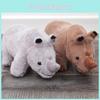 Plush Rhino Toy Soft Animal Doll For Sleep And Comfort Gift For Girls