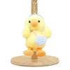 Charming Yellow Duck Keychain Plush Soft 4-inch Backpack Accessory