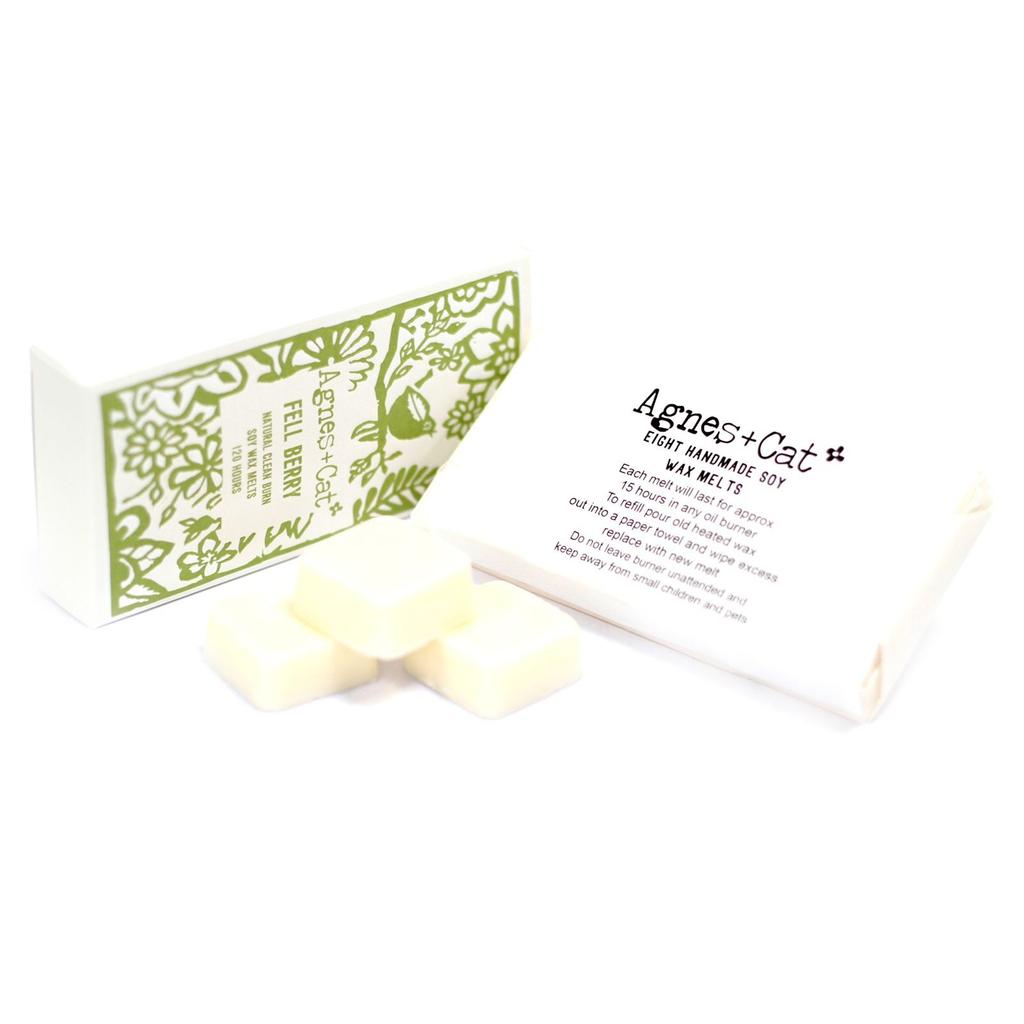 Agnes + Cat Box of 8 Wax Melts – Fell Berry