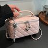 2025 New Korean Hot-selling High-end Xiaoxiangfeng Portable Box Bag Commuter Versatile Fashion Chain Messenger Bag