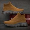 Новые мужские кроссовки Slip-On High Tops женские кроссовки брендовые модные дышащие мужские городские носки для отдыха женские теннисные кроссовки