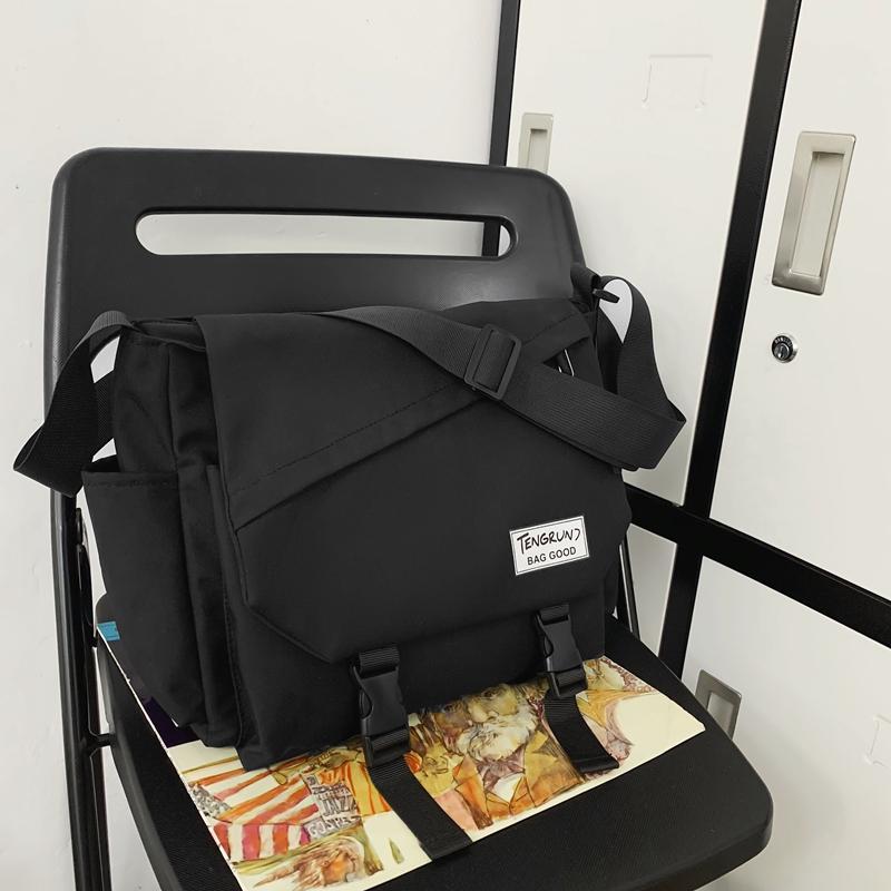 Мужская и женская школьная сумка через плечо, сумка через плечо