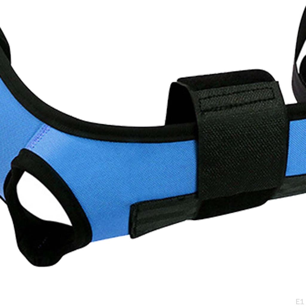 Фитнес-растягивающийся ремень для подколенных сухожилий, легкие принадлежности для упражнений, пояс с несколькими петлями для ног