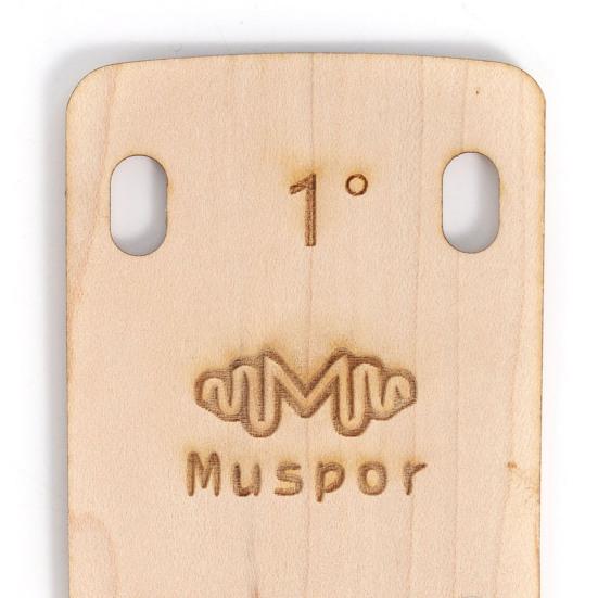 3Pcs Guitar Neck Shims Solid Wood Neck Plate for Bolt-On Neck Attachment 0.25/0.5/1 Degree Guitar Neck Plate Tool for Guitar Bass Neck Repairment