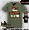 Футболка в тон кроссовкам Undefeated x AJ 4 OG 2025 Match Sneaker Cut From Different Cloth Унисекс