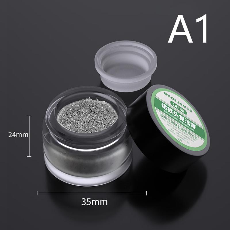 Освежитель жала паяльника Антипригарный оловянный паяльный крем Чистящая паста Оксидный припой Масло для жала паяльника Активатор олова