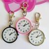 New Tiny Cute Quartz Pocket Watch with Keyring Men Women Quartz Watch for Nurses Doctors Students Minimalist Watches Child Gift