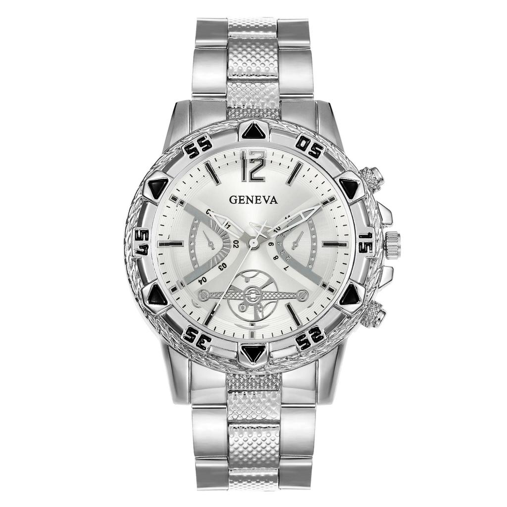 Elegant Men's Watch Set: High-end Business & Gift Collection - 4 Piece Set