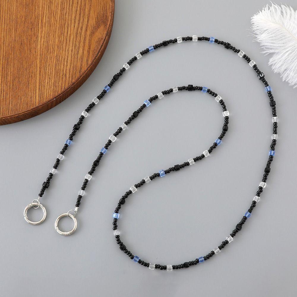 Цепочка-шнурок для телефона из жемчуга с бусинами, Универсальные ремешки-цепочки для чехла телефона, Аксессуары для телефона