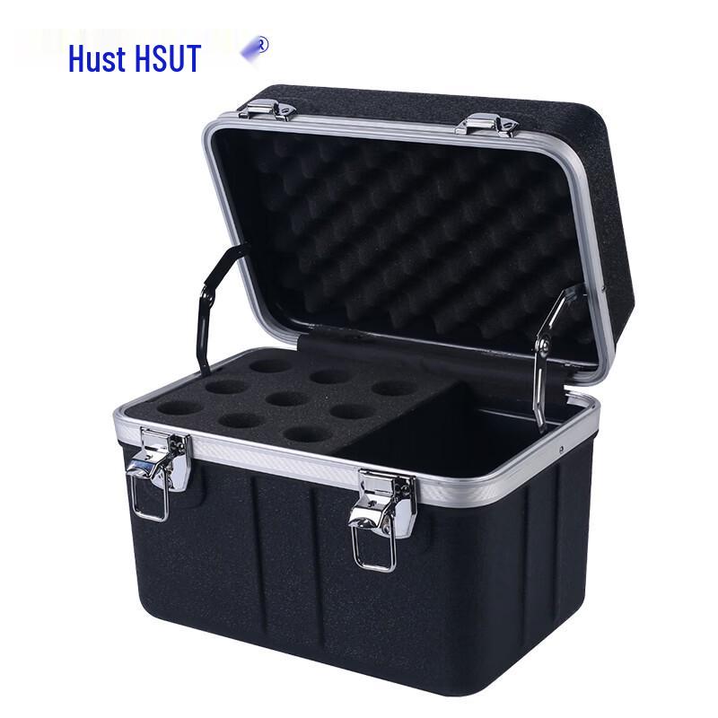 HuSiTe MIC-9 9-Capacity Wireless Microphone Flight Case