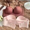 Non-Slip Strapless Push-Up Seamless Lingerie Set for Small Busts