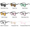 Women's Fashion Sunglasses Retro Sun Glasses Female Ins Popular Black Vintage Square Eyewear
