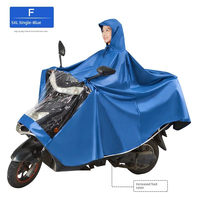 Men's Thick Motorcycle Raincoat