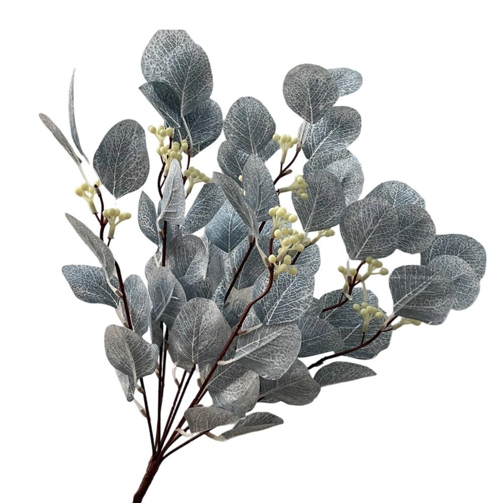 9 Branches Artificial Apple Leaves Multicolor Decorative Leaf Faux Plant Leaves Home Decoration