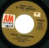 7-дюймовая пластинка KEITH HAMPSHIRE First Cut Is The Deepest You Can AM1432S AM 1973 US SoulFunk Б/у