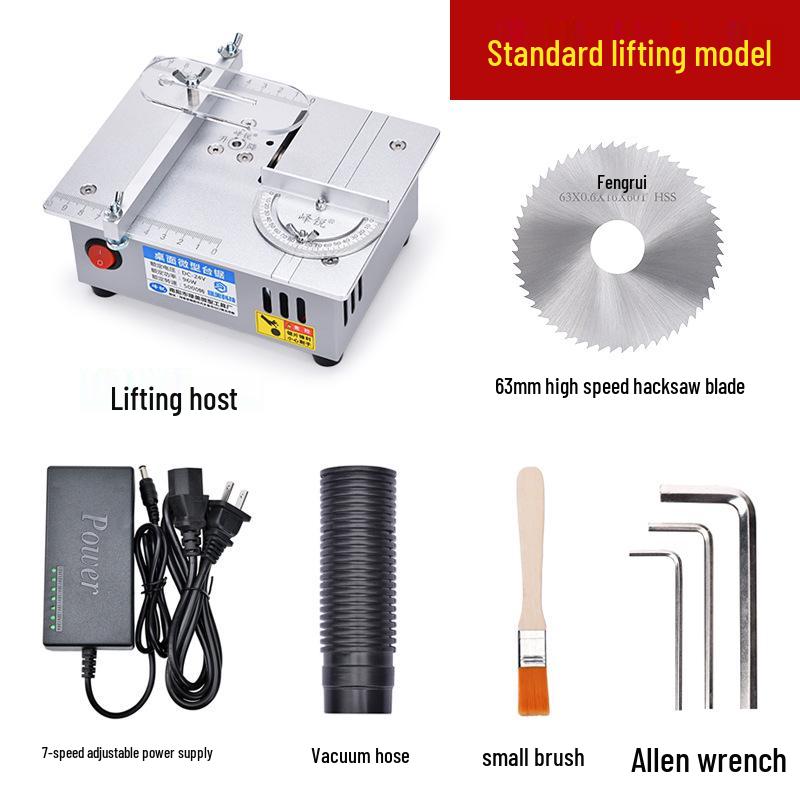 Yi Rui S3 Прецизионная 2-дюймовая мини настольная пила для резки акрила и печатных плат