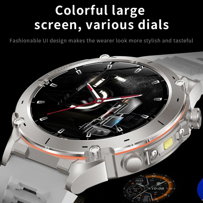 2025 New Ultra GPS Smart Watch 10ATM Waterproof Built-in Dual-band GNSS Compass Military Sport Men SWIM Bracelet For Xiaomi IOS