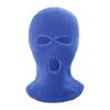 Winter Climbing Three-Hole Woolen Balaclava - Full Face Windproof Mask for Outdoor Cycling