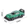 AAZZ1 1:64 Alloy sports car set High Simulation Diecast Car Metal Model Car decoration display collection gifts