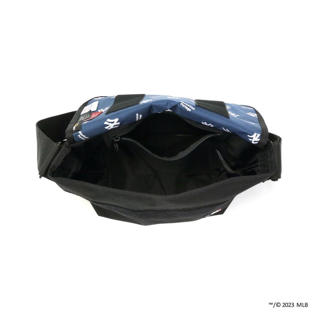 Подлинная сумка-мессенджер MP1605JRMLBMETS Повседневная сумка-мессенджер JR MLB METS BLK [Manhattan Portage] [Официальный]