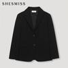  She S miss базовая однобортная куртка SwSjkn41050 Bk