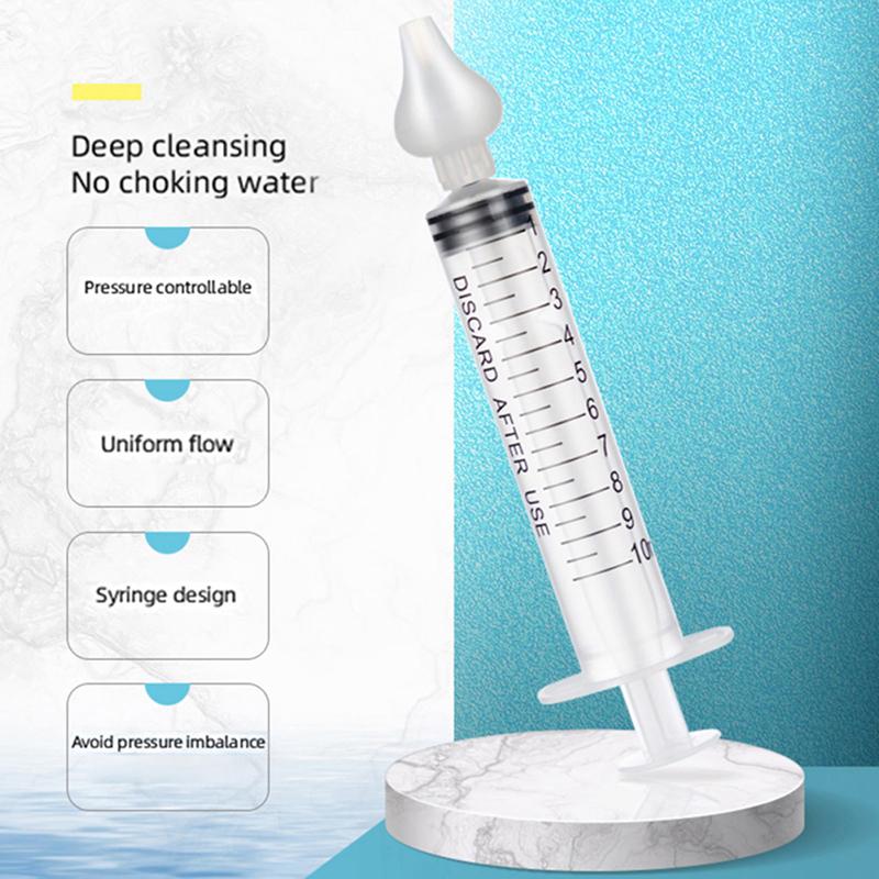 4Pcs 10Ml Baby Care Nose Clean Needle Tube Infant Nasal Cleaner Nasal Washer