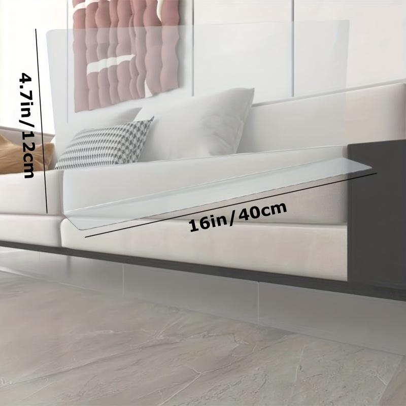 8 Pack Pet Proof Gap Guard Adjustable Barrier for Sofa Bed Under Strong Adhesive Easy Install